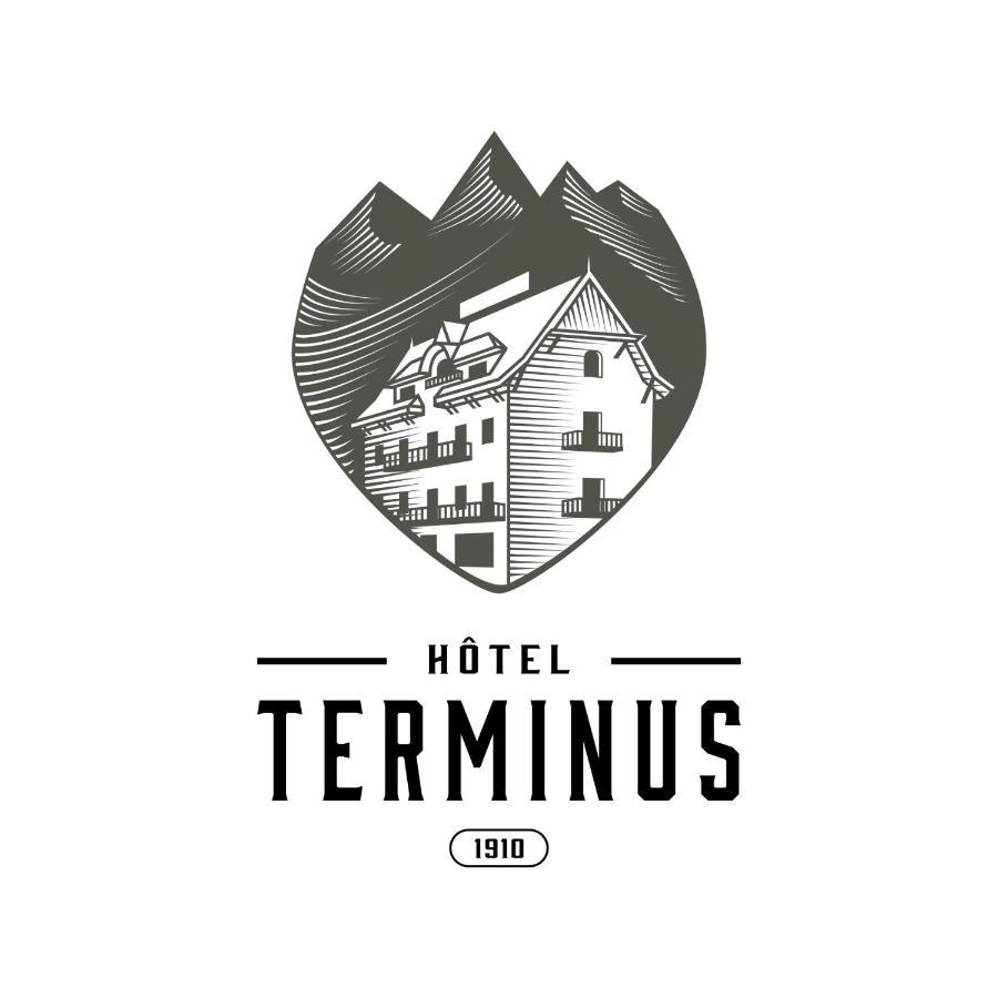 Hotel Terminus Orsières Exterior foto